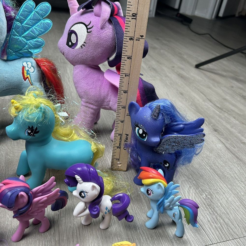 Hasbro My Little Pony Various Sz 2-11"Plush, Brushable & More Figures Lot of‎ 22 - Picture 5 of 8